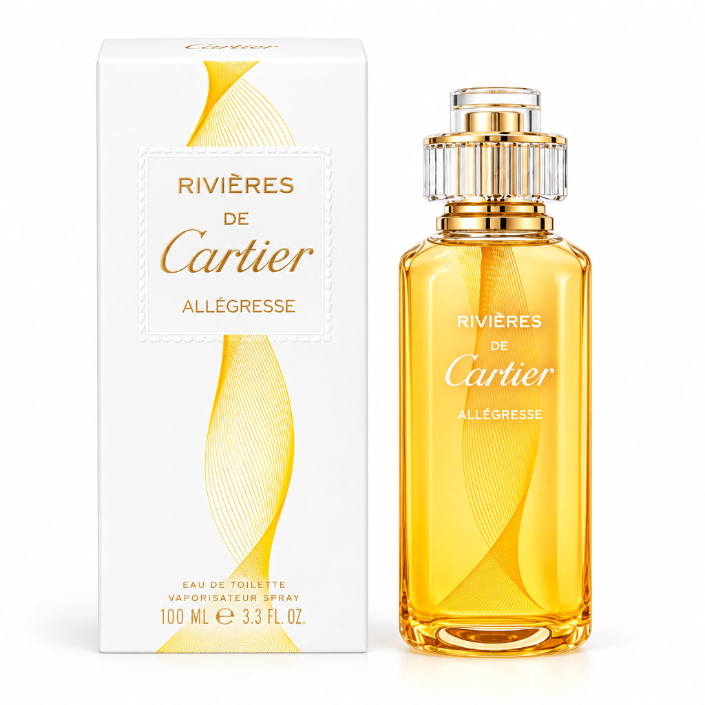 Cartier Rivières de Cartier Allégresse Eau de Toilette 100 ml bottle and box