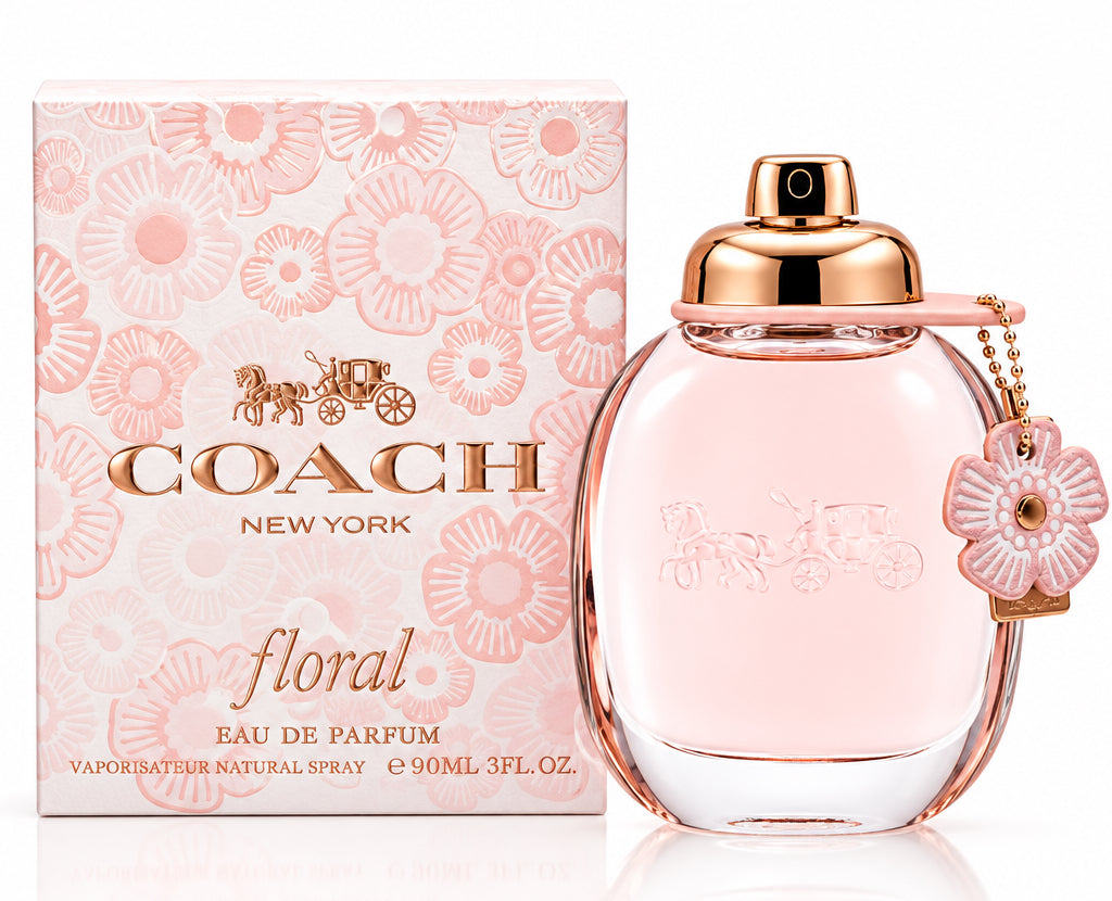 Coach Floral Eau de Parfum 90 ml bottle and box