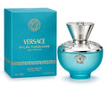 Versace Dylan Turquoise Pour Femme 3.4 Oz bottle and box