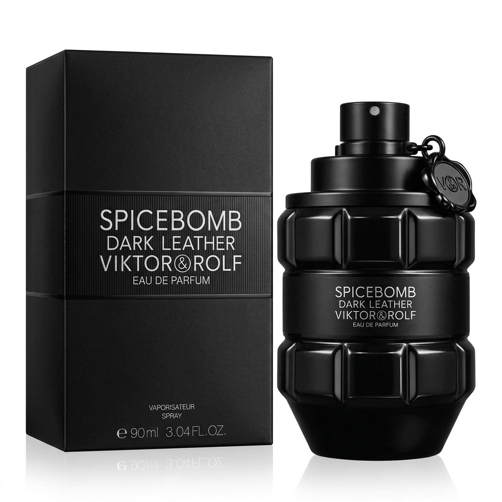 Viktor & Rolf Spicebomb Dark Leather 3.04 Oz bottle and box